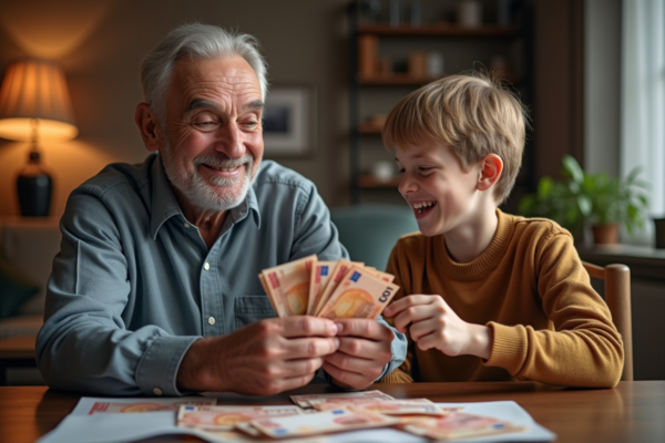 Donner 5000 euros à son petit-fils : quelles sont les règles et les implications fiscales ?