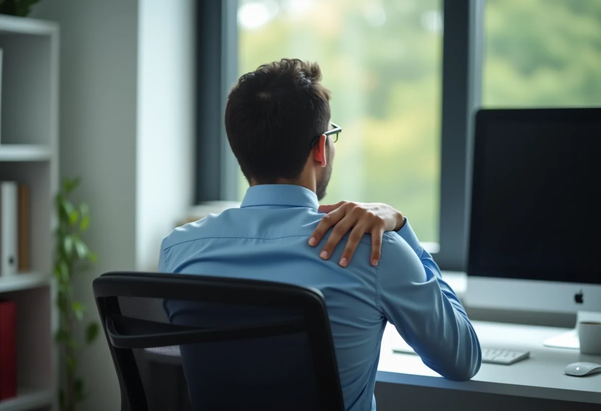 Douleur à l’omoplate gauche due au stress : l’impact des émotions sur le corps